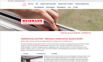Weidmann, Insektenschutz-Rollos & Systeme