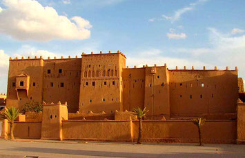 la kasbah de taourirt dictée vue générale