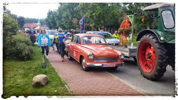 Festumzug während des Sanddornfest in Glowe