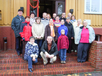 Gruppenbild mit allen Teilnehmer/innen. // Foto: privat