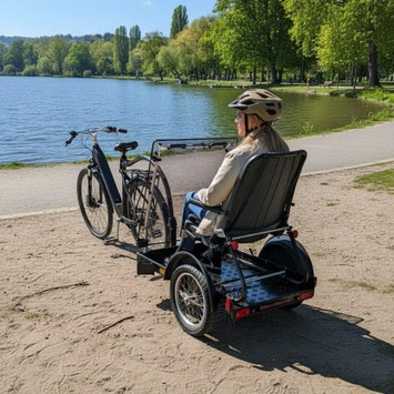 fietsaanhangers voor mensen met een handicap