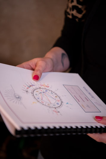 cuers thème astral Interprétation de thème astral Énergies planétaires et influences Coaching de thème astral cuers Séance d’astrologie 