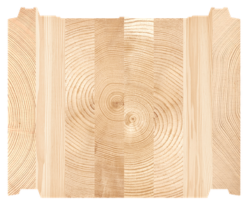 Holzhaus in Blockbauweise mit schwindungsfreien Lamellenbalken aus Brettsperrholz (BSP) planen und bauen - Architektenhaus- 