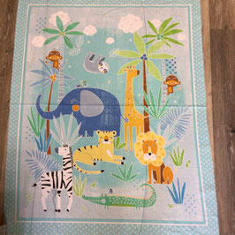 PW-Panel Babydecken "Sweet Safari"