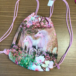 Kinder-Rucksack Einhorn rose`-fertig genäht