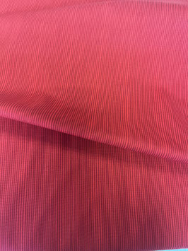 Patchworkstoff Streifen rot-rot