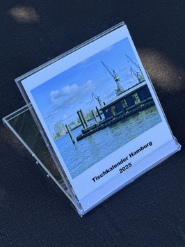 Tischkalender Hamburg im CD Case 2025 auch als A4 möglich für 16.00 Euro