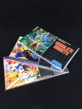 Sega Mega Drive - Instruction Manual Sleeves