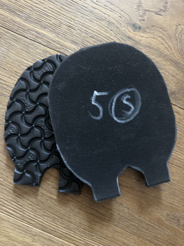 1 Paar Einlagen  aus Soft- Gummi  6mm