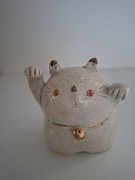Maneki Neko Terre cuite