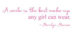 A smile is the best make up