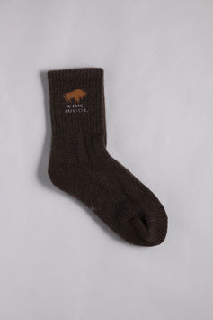 ヤクウールソックス厚手  YAK NATURAL WOOL SOCKS　モンゴルでもレアな動物の毛です。