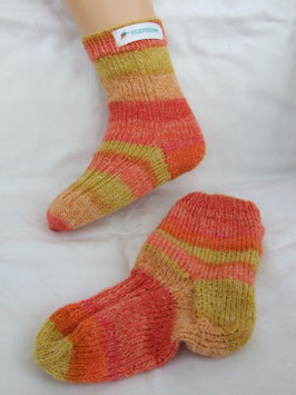 Kinderstricksocken "Sunset"
