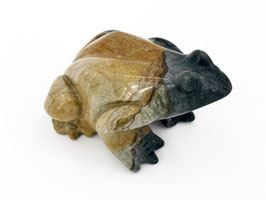 Handgeschliffener Stein-Frosch