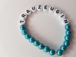 Perlenarmband Trauzeugin
