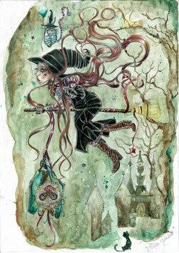 Halloween witch lets bring some magic... SOLD