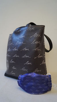 Borsa in similpelle Love, Love, Love