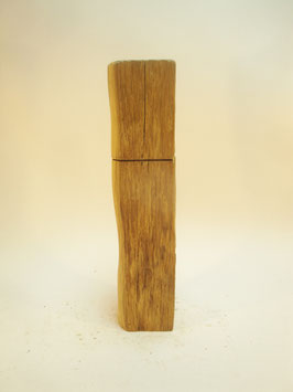 Pfeffermühle / Gewürzmühle alter Eichenbalken