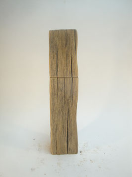 Pfeffermühle / Gewürzmühle alter Eichenbalken