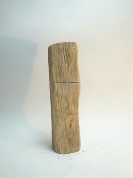 Pfeffermühle / Gewürzmühle alter Eichenbalken