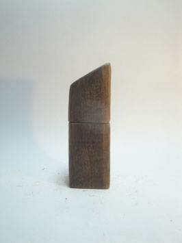 Chilimühle / Pfeffermühle alter Eichenbalken