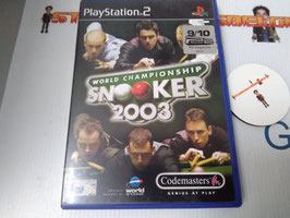 PlayStation 2 Is alleen europe versie  game WORLD CHAMPIONSHIP SNOOKER 2003 alleen voor  sport game  video games playstation 2 verzameling tweedehands