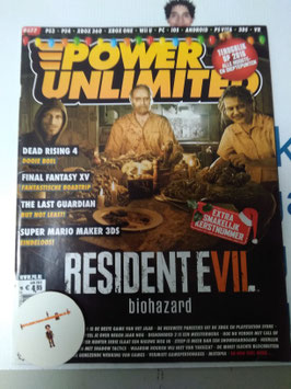 Tijdschriften Power Unlimited  Resident Evil 7 Biohazard  nummer 277 nederland  tweedehands