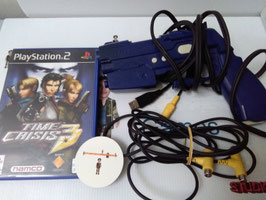PlayStation 2 Is alleen europe versie game Time Crisis 3  Complete Set met Originele Namco G-Con 2 Lightgun Actie en avontuur  game  video games playstation 2 verzameling tweedehands