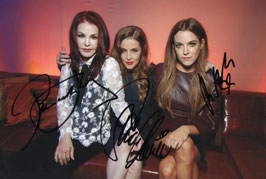 Presley, Priscilla, Lisa Marie, Riley Keough