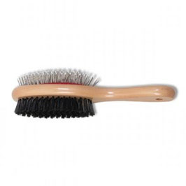 Wooden handle brushes