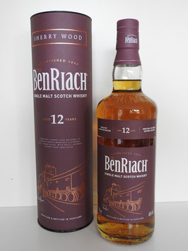 BenRiach 12 Sherry Wood, 0,7l, 46,0%