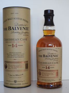 Balvenie 14 Jahre Caribbean Cask, 0,7l, 43,0%