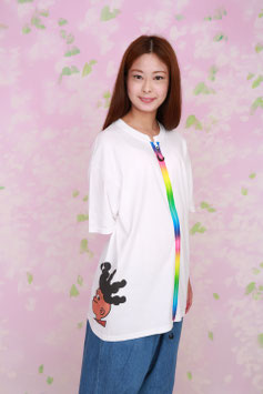 ビッグファスナーTシャツ