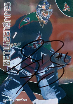 Sean Burke Trading Card signed in Person