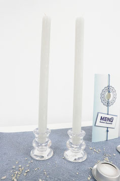 Stabkerzen und Kerzenhalter