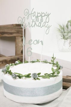 Personalisierter Cake-Topper