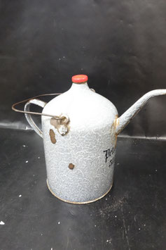 Vintage emaille petroleum kan