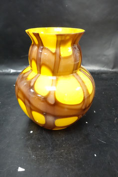 Aparte Art Deco glazen vaas