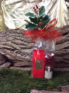 Geschenkarrangement " Tee und Honig"