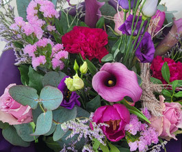 Strauß in rosa/ lila/ pink