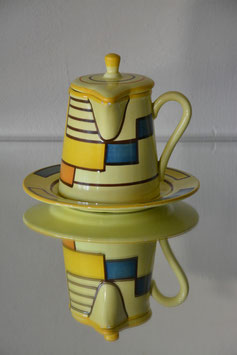 Art deco stroopkannetje Eva Zeisel voor Schramberg, 1928