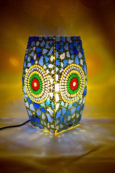 Mosaiktischlampe 1