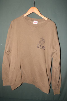 USMC ODスウェット長袖トレーナー  SOFFE  中古