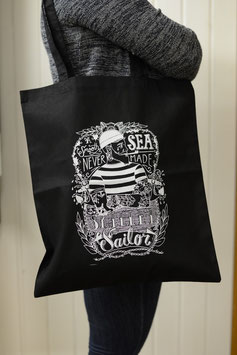 Stofftasche Sailor Schwarz