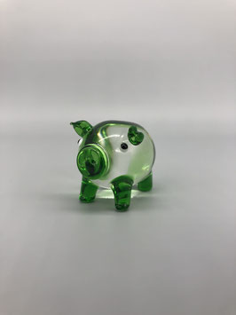 green piglet