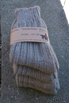 Alpaka Socken - dick Gr. 35-38