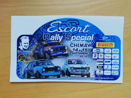 Autocollant Escort Rally Special 2019