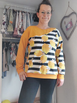 Oversized Sweater Damen aus den Stoffen von Makeart Berlin