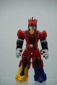 Power Rangers Jungle Fury  "Tiger Battlize up Red Ranger "  Bandai 2008   ART.0155