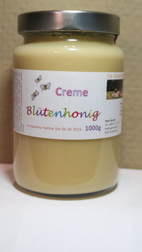 1000g energetischer Creme - Blütenhonig